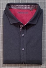 Harris & Tailor Shirt - Long Sleeve Button Down Navy / Burgundy