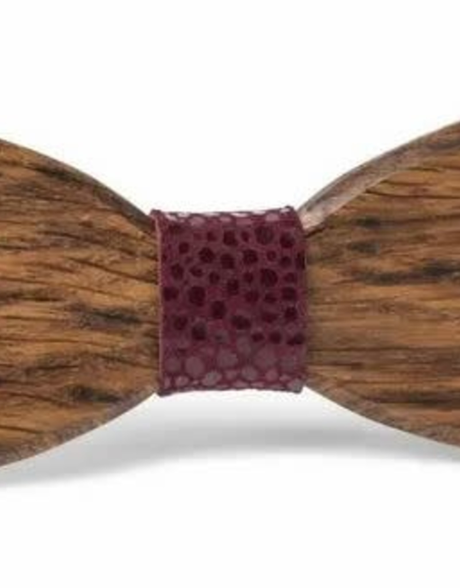 Les Nœuds du Pap's Dark Wood Bow Tie