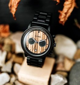 Bear Essentials Wooden Watch | Skadi | 45mm Edition | Botanica Watches