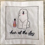 August Morgan Napkins Hair of the Dog (set of 4)