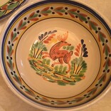 Gorky Gonzalez P88 Cereal bowl w/design (campers animals dif conejo, pajaro, venado, gallo)