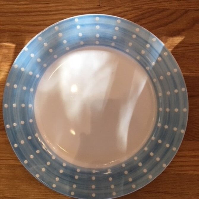 Zafferano Porcelain Plate - Aquamarine