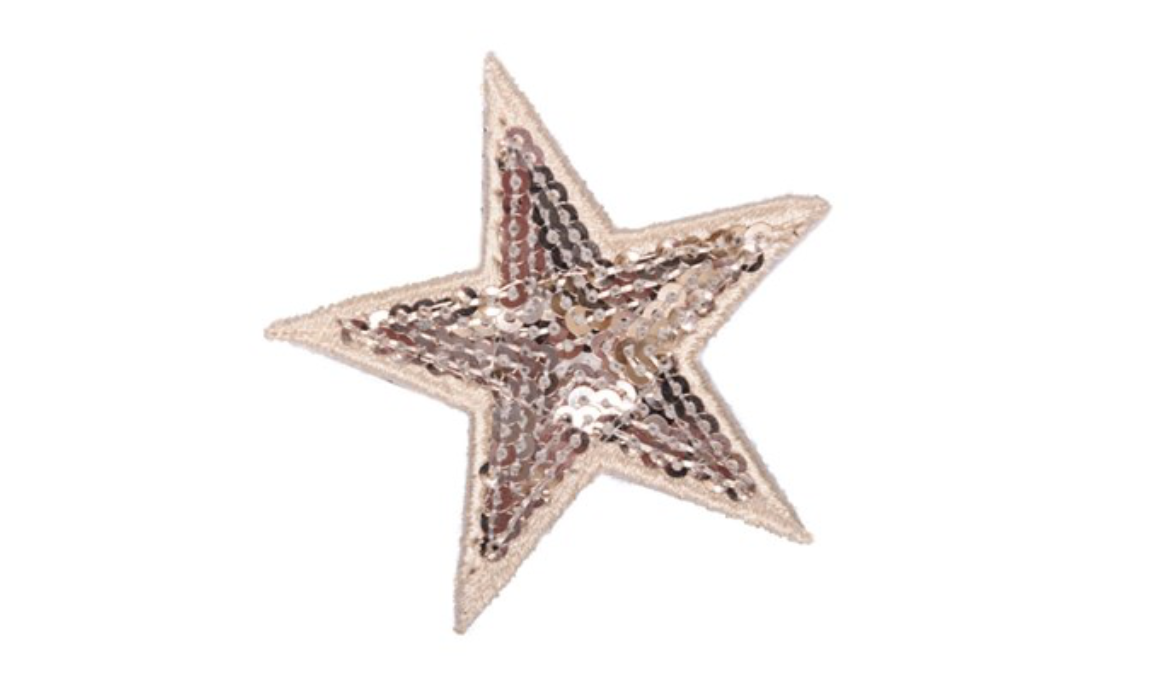 Apatchy Sequin Star Patch