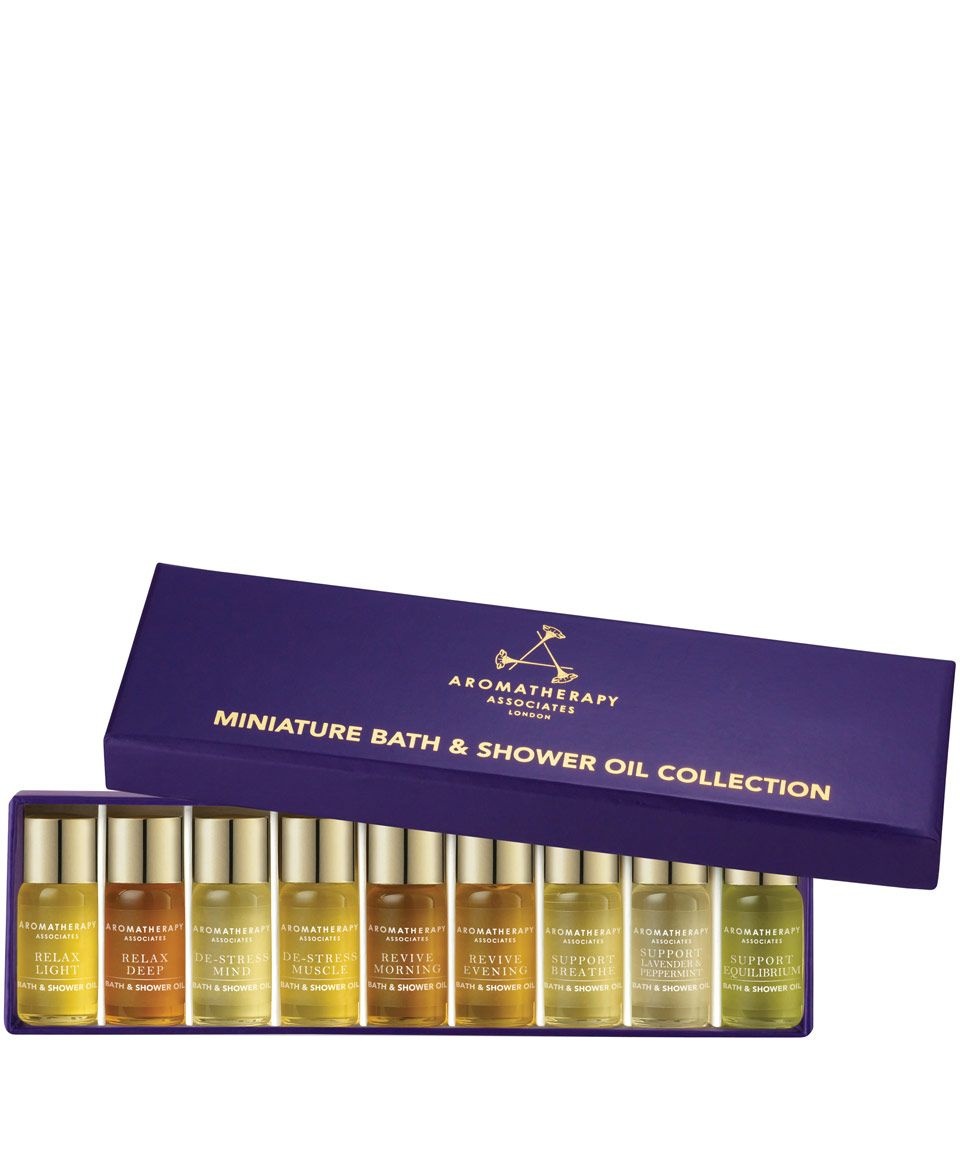 Aromatherapy Associates Miniature Bath Oil Collection Purple