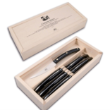 Berti Convivio Steak Knife Black set of six