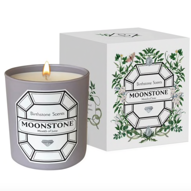 Birthstone Scents Moonstone Candle