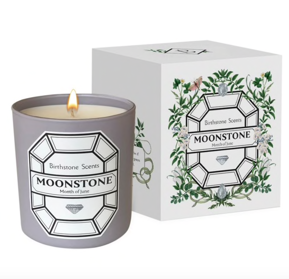 Birthstone Scents Moonstone Candle
