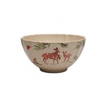 Casafina Living Deer Friends Large Tall Bowl