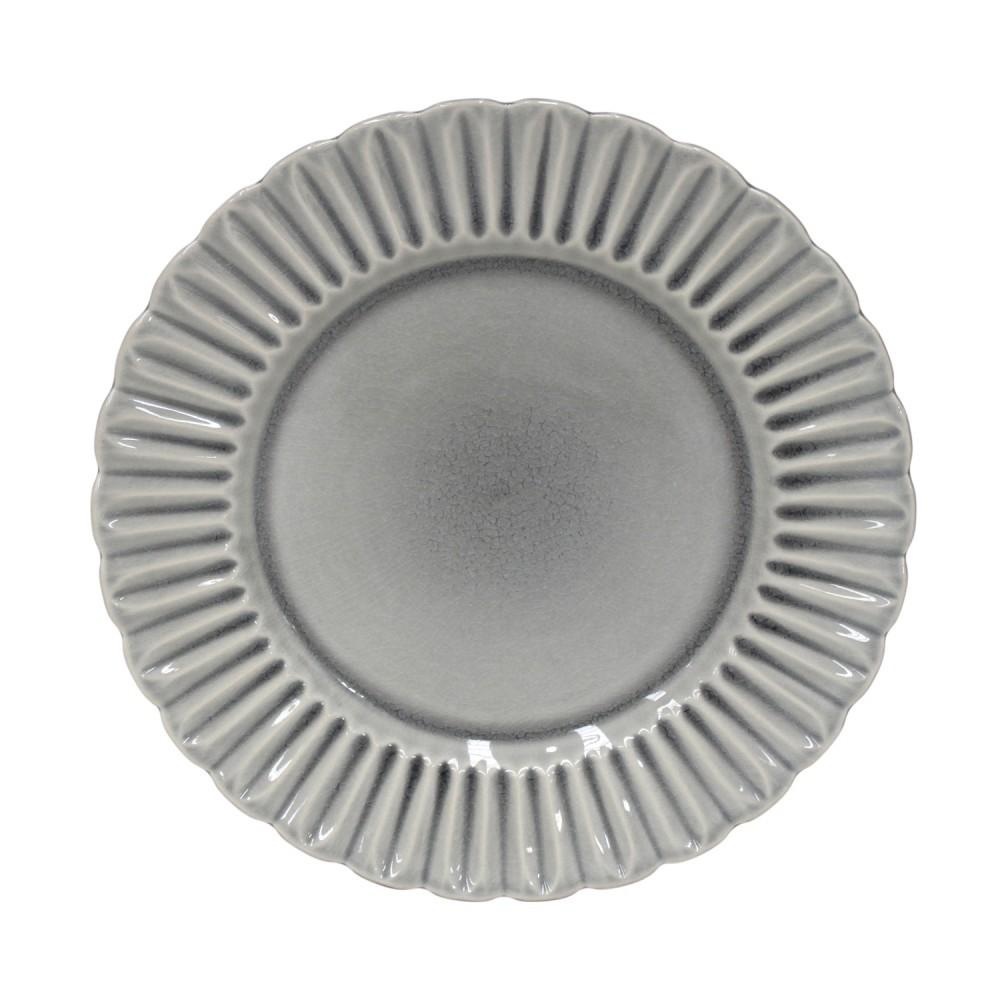 Casafina Living Dinner Plate Crystal- Gray