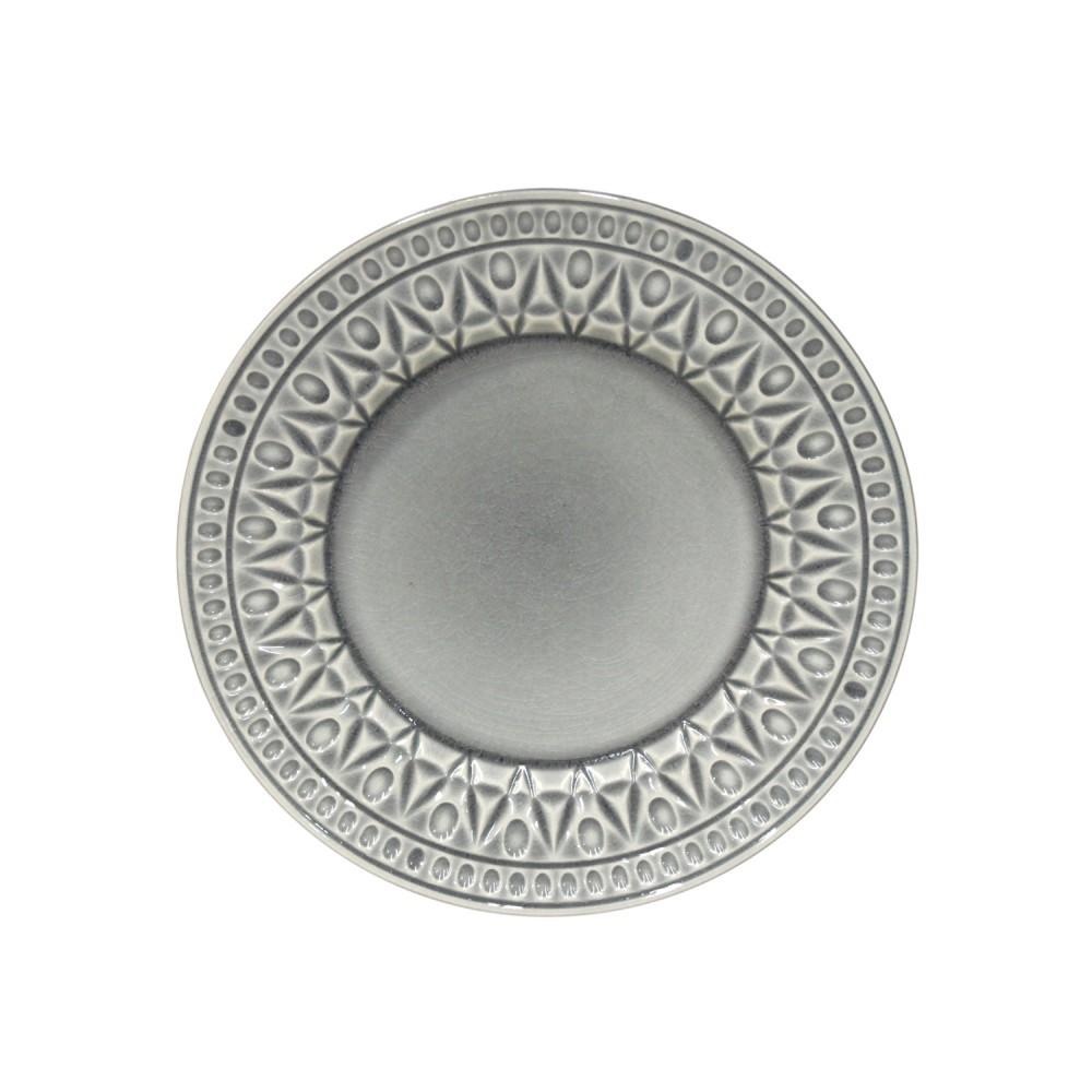 Casafina Living Salad Plate Crystal- Gray