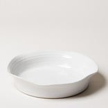 Farmhouse Pottery 10'' Windrow Pie Dish - POT05WH