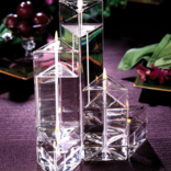 Firelight Glass Medi Prism Trio - Set of 3