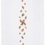 Henry Handwork Fall Leaves Runner 18 x 60