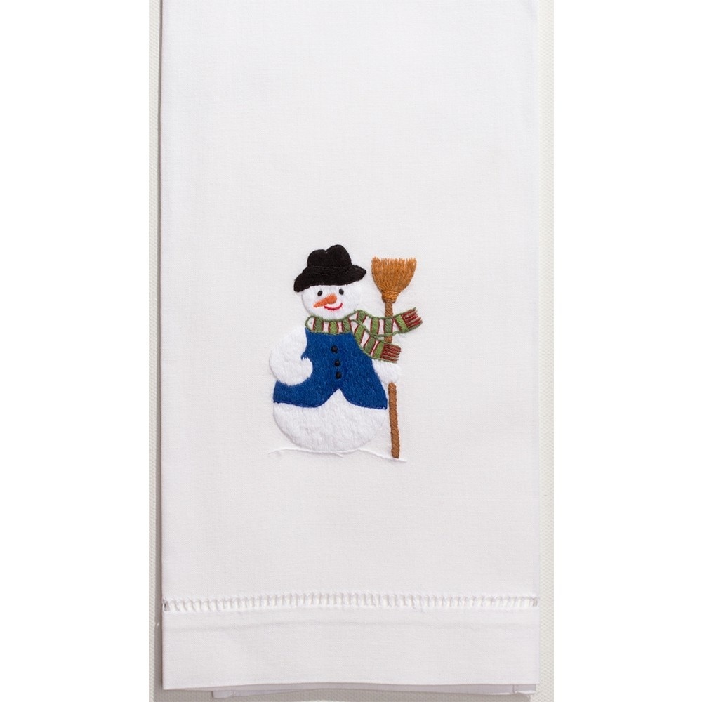 Henry Handwork Snowman Towel