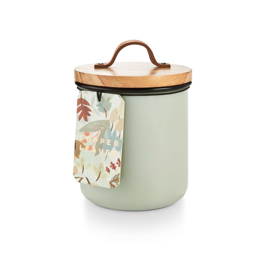 Illume Copper Leaves Canister