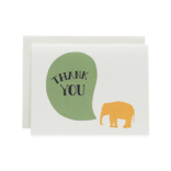 June & December Never Forget Thank You Card : Elephant