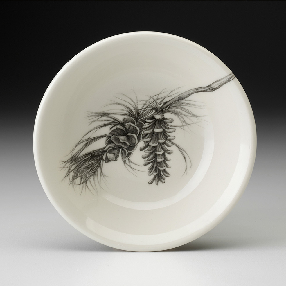 Laura Zindel Design Sauce Bowl Pine Branch