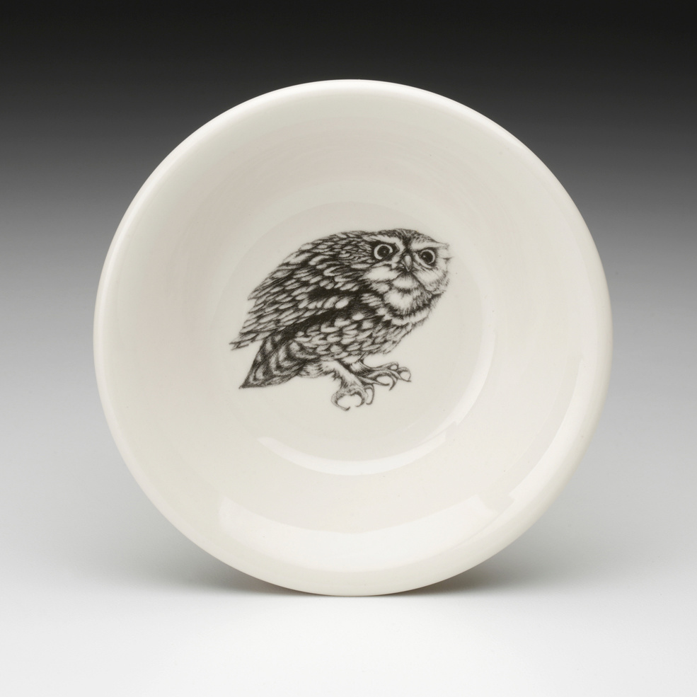 Laura Zindel Design Sauce Bowl Screech Owl #2