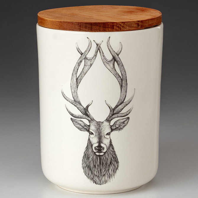 Laura Zindel Design Red Buck Medium Canister