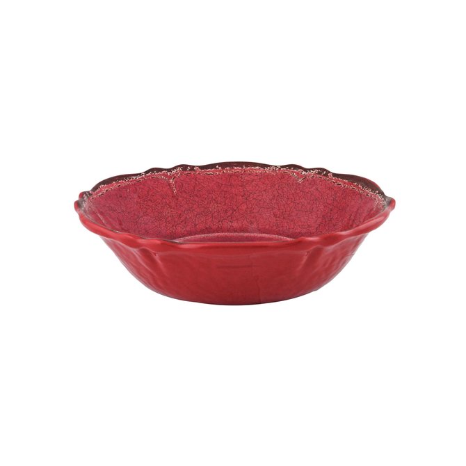 Le Cadeaux Antiqua Red Cereal Bowl