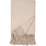 Malibu Luxxe Luxxe fringe throw - nude