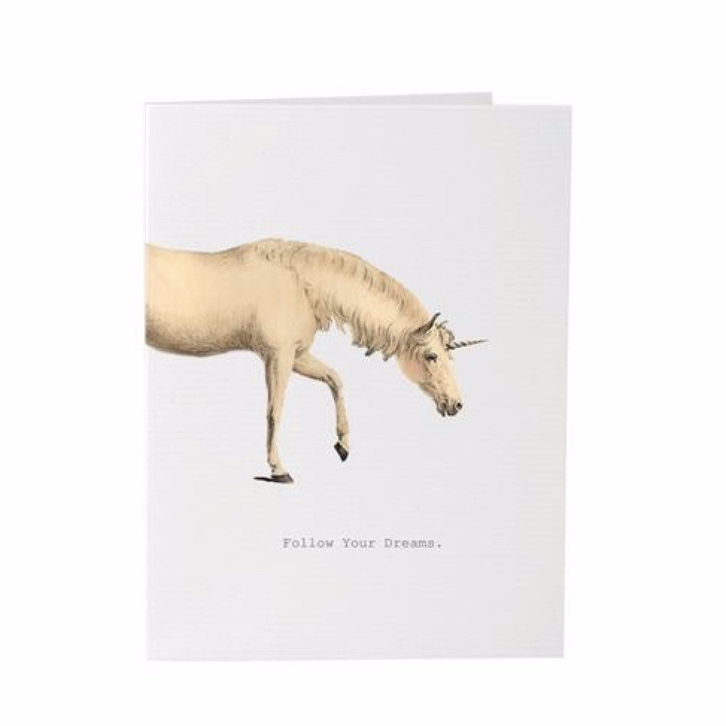 Margot Elena Follow Your Dreams (Unicorn) Card
