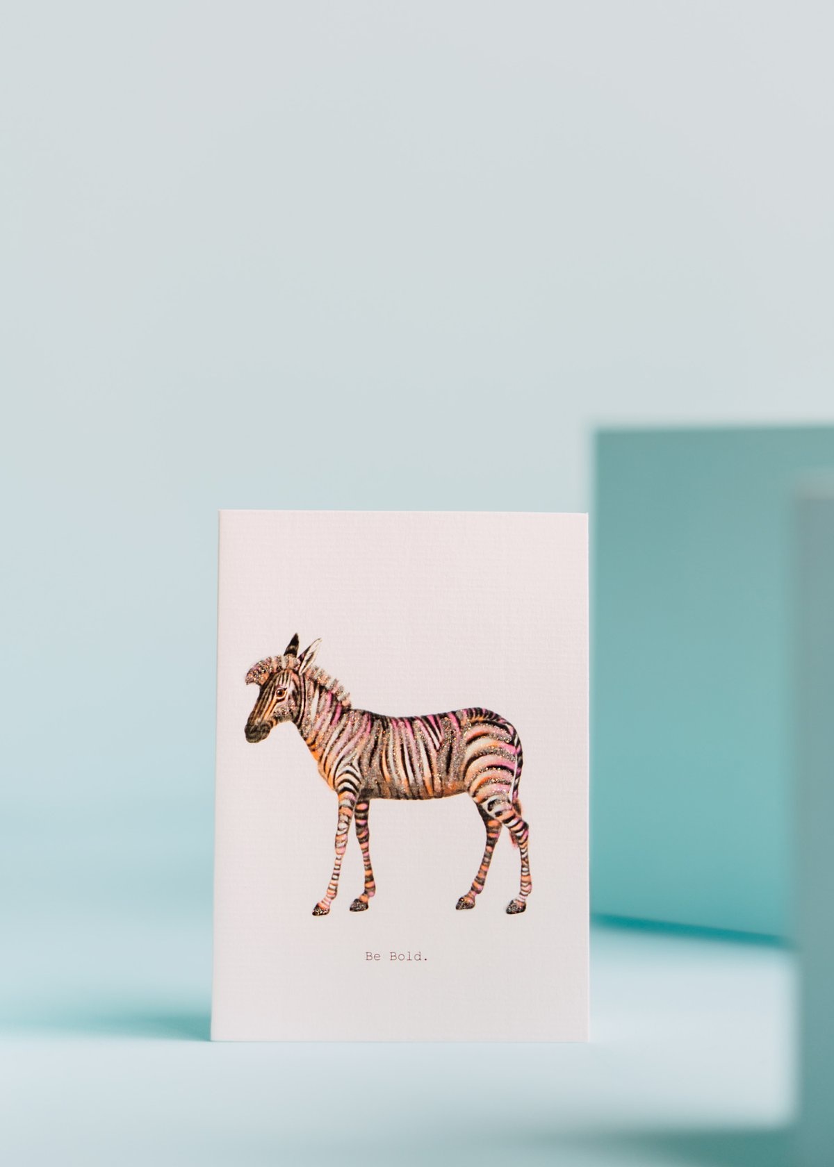 Margot Elena Tokyo Milk Be Bold (Zebra) Card