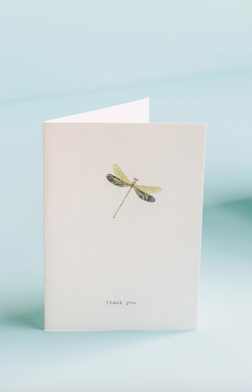 Margot Elena Thank You (Dragonfly) Card