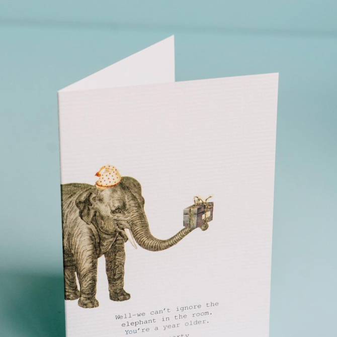 Margot Elena Tokyo Milk Elephant Card