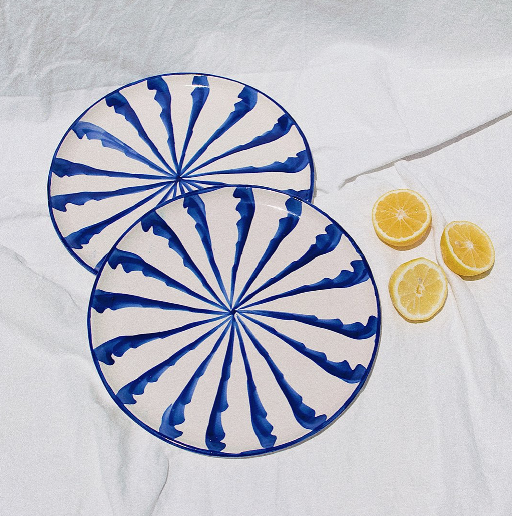 Pomelo Dinner Plate Blue