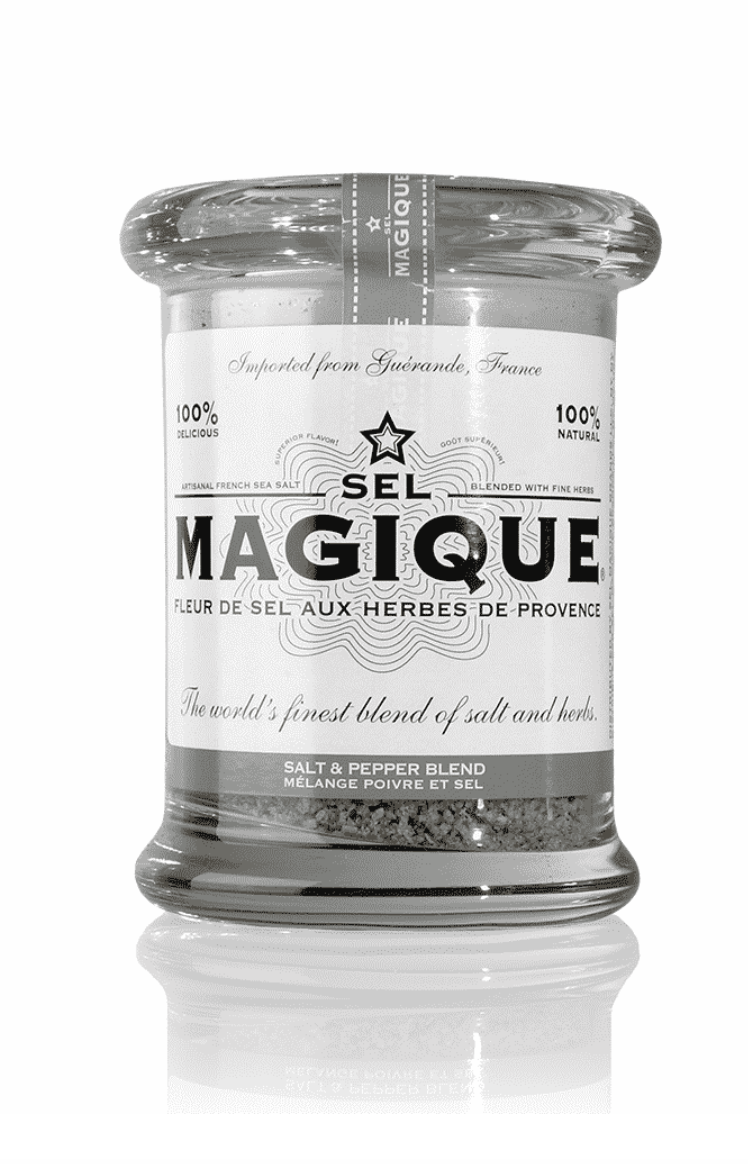 Sel Magique Large Jar Salt & Pepper Blend