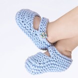 Stitch & Story Bonny Booties Knitt - Blue