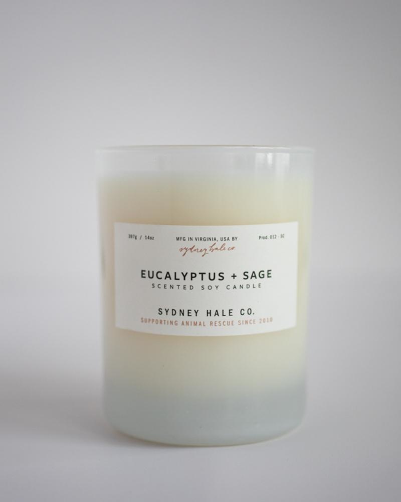 Sydney Hale Co Eucalyptus & Sage Candle