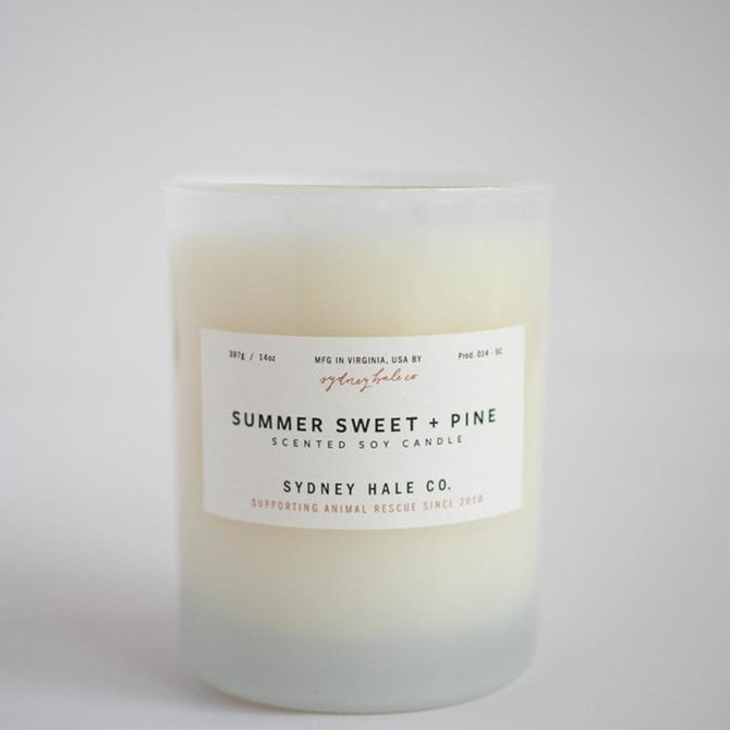 Sydney Hale Co Summer Sweet + Pine Candle