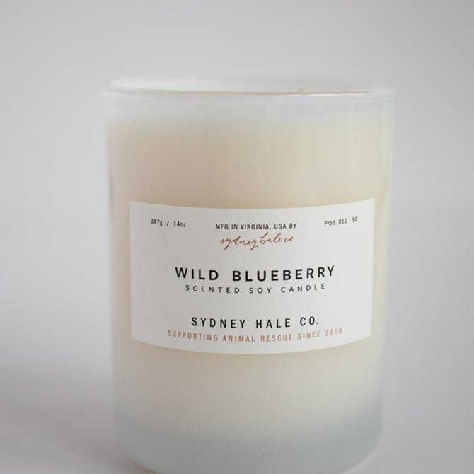 Sydney Hale Co Wild Blueberry Candle
