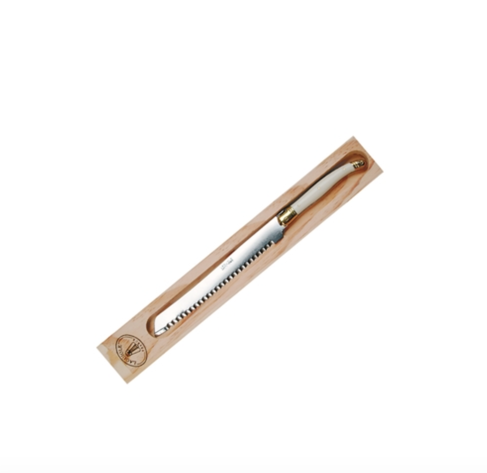 The French Farm Bread Knife in Wood Box