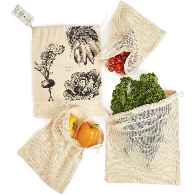 Two's Company REUSABLE PRODUCE BAGS