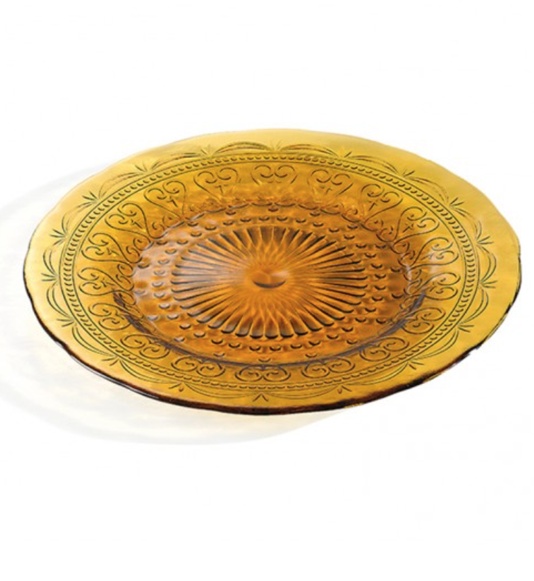 Zafferano Provenzale Plate - amber - small PVO1104