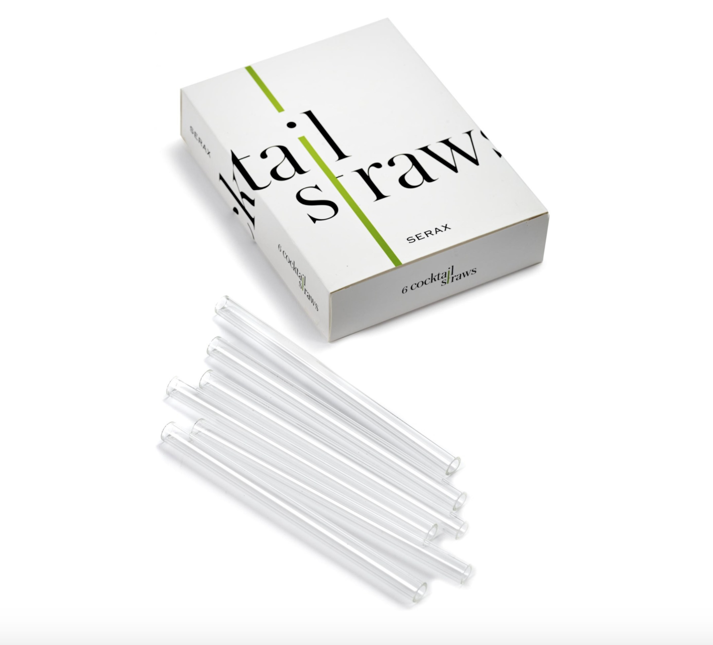 BIDKHOME Cocktail Straw S/6