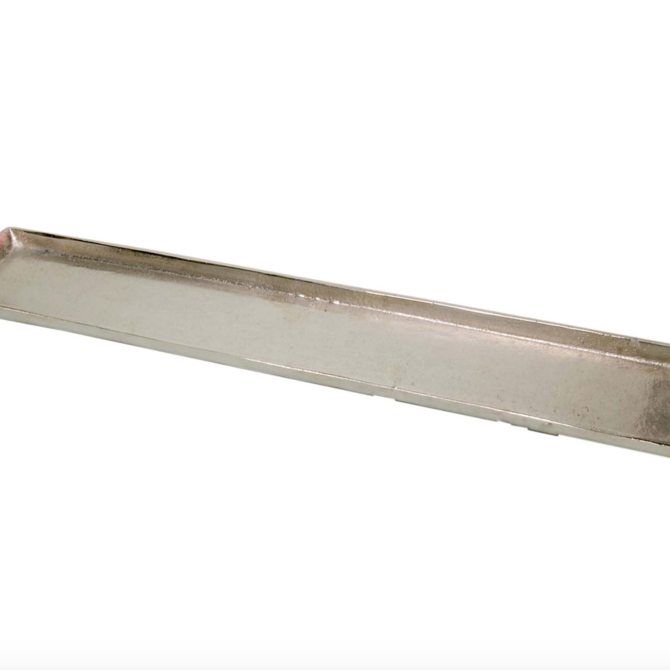 BIDKHOME Alum Tray with Handles 5x30"- Raw Aluminum