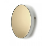 BIDKHOME Mirror Tray Round Studio Simple 31x6" White