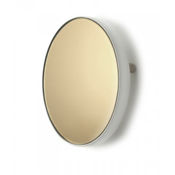 BIDKHOME Mirror Tray Round Studio Simple 31x6" White
