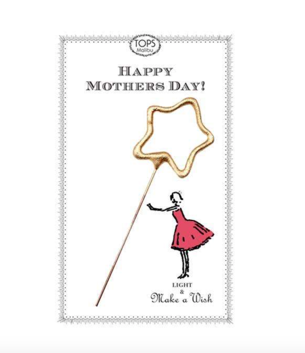Tops Malibu Sparkler Card Happy Mother's Day