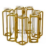 Two's Company Hinged Flower Vases - small - MIN102-G