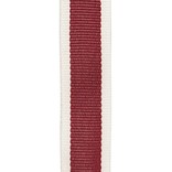 Sophie Allport Ribbon On Spool Claret Red Stripe