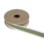 Sophie Allport Ribbon On Spool Leaf Green Stripe