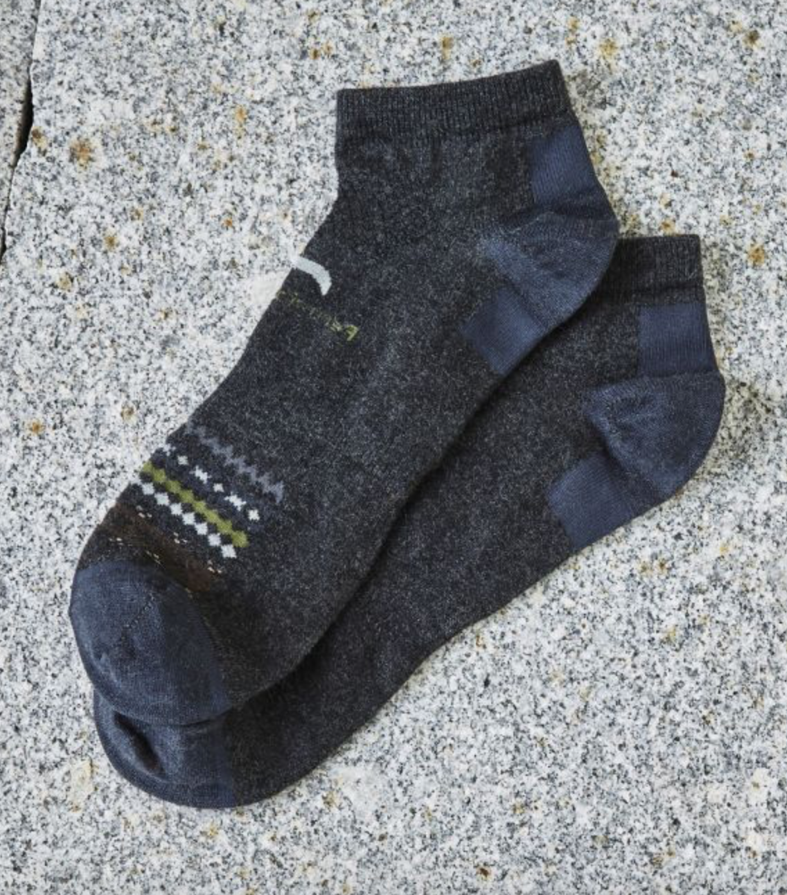 Peruvian Link Alpaca Print Ankle Sock L/XL - MEN