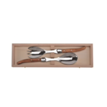 Laguiole Olive Wood Salad Set