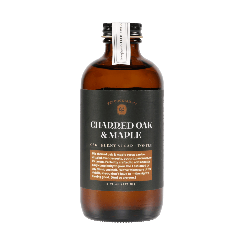Yes Cocktails Charred Oak & Maple Syrup