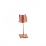 Zafferano POLDINA PRO MINI COPPER LEAF TABLE LAMP